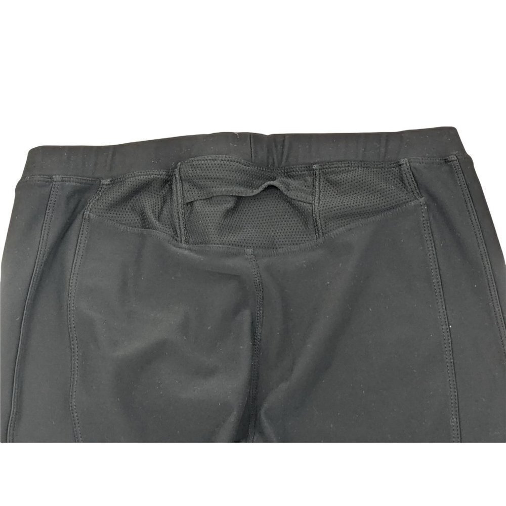 Nike Capri Leggings Womens S Black Drawstring Athletic Gym Workout Running - Picture 5 of 6